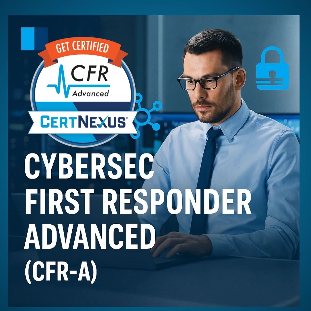 CyberSec First Responder Advanced CFRA Certification 