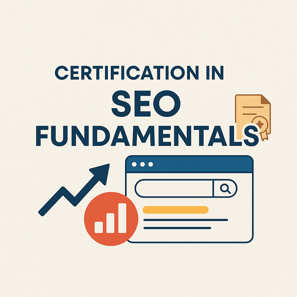 Certification in SEO Fundamental